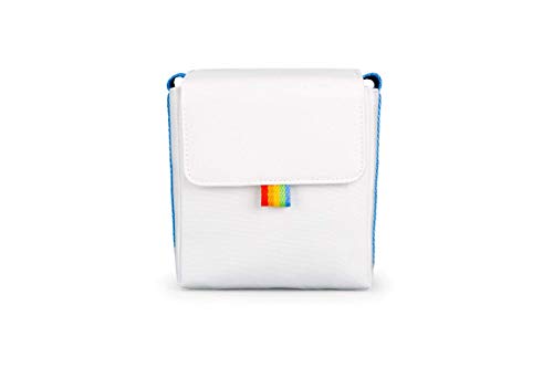 Polaroid Now Camera Bag - White w/ Blue Strap *BRAND NEW*