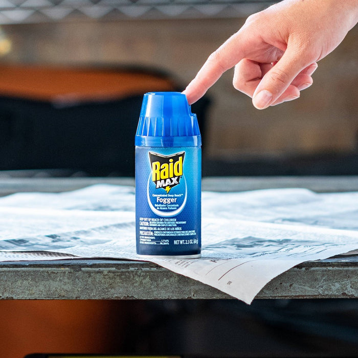 Raid Max Concentrated Deep Reach Fogger - 2.1oz/3cans