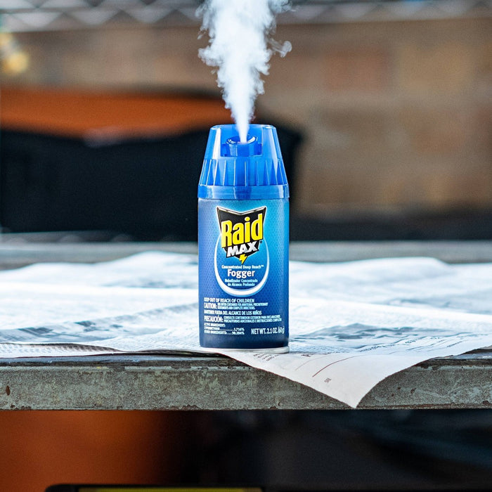 Raid Max Concentrated Deep Reach Fogger - 2.1oz/3cans