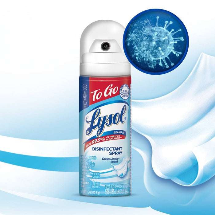 Lysol To Go Disinfectant Spray - 1.5oz