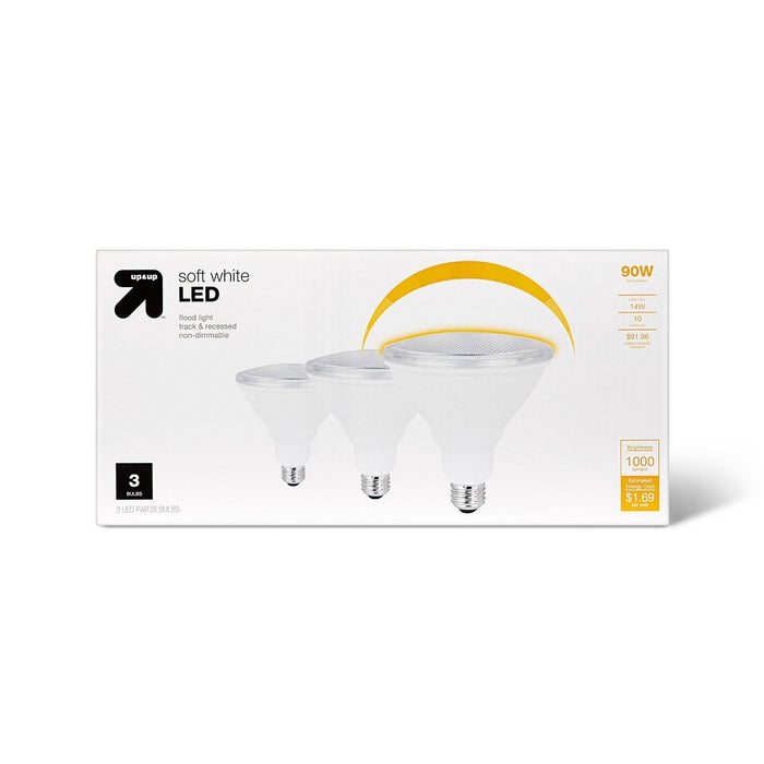 LED 90W 3pk Light Bulbs Soft White - up & up™