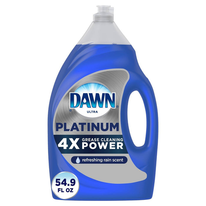 Dawn Platinum Dishwashing Liquid Dish Soap - Refreshing Rain Scent - 54.8 fl oz