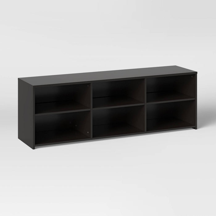Storage TV Stand for TVs up to 70" Black - Room Essentials™ (LOCAL PICKUP ONLY)