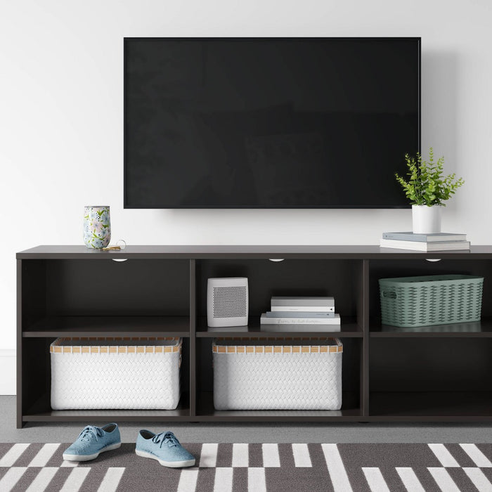 Storage TV Stand for TVs up to 70" Black - Room Essentials™ (LOCAL PICKUP ONLY)
