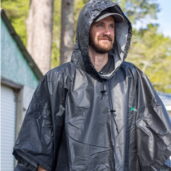 frogg toggs Poncho - Carbon Black