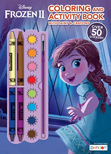 Disney Frozen 2 Anna 128-Page Color and Paint Activity Book NEW!