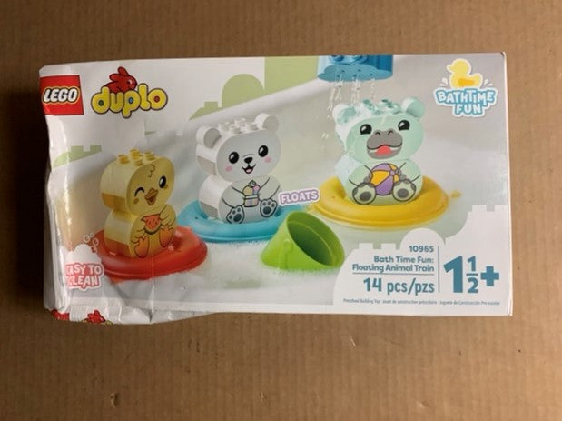 LEGO DUPLO My First Bath Time Fun: Floating Animal Train 10965 NEW - DAMAGED BOX