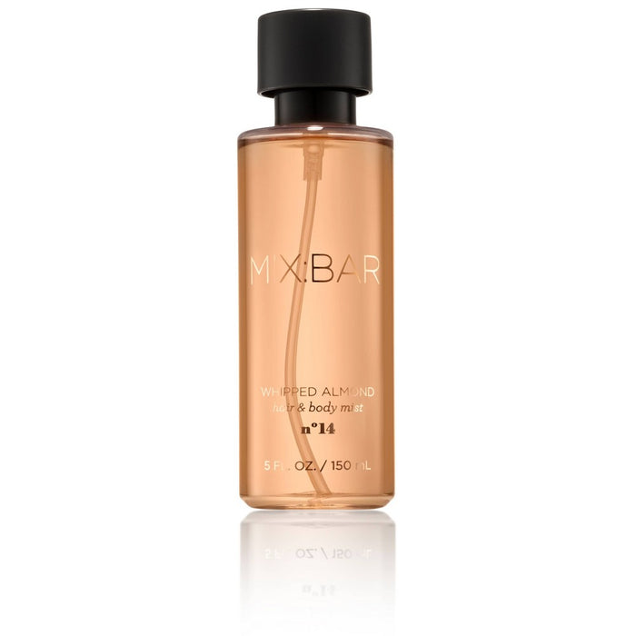 MIX:BAR Whipped Almond Hair & Body Mist - Clean, Vegan Body Spray & Hair Perfume for Women, 5 fl oz
