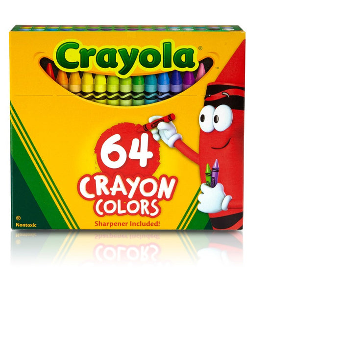 Crayola Crayons with Sharpener 64ct