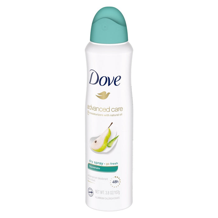 Dove Beauty Advanced Care Rejuvenate 48-Hour Antiperspirant & Deodorant Dry Spray – 3.8oz