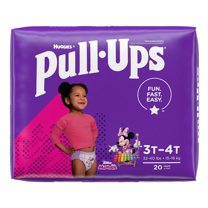 Pull-Ups Girls' Potty Training Pants - 3T-4T - 20ct