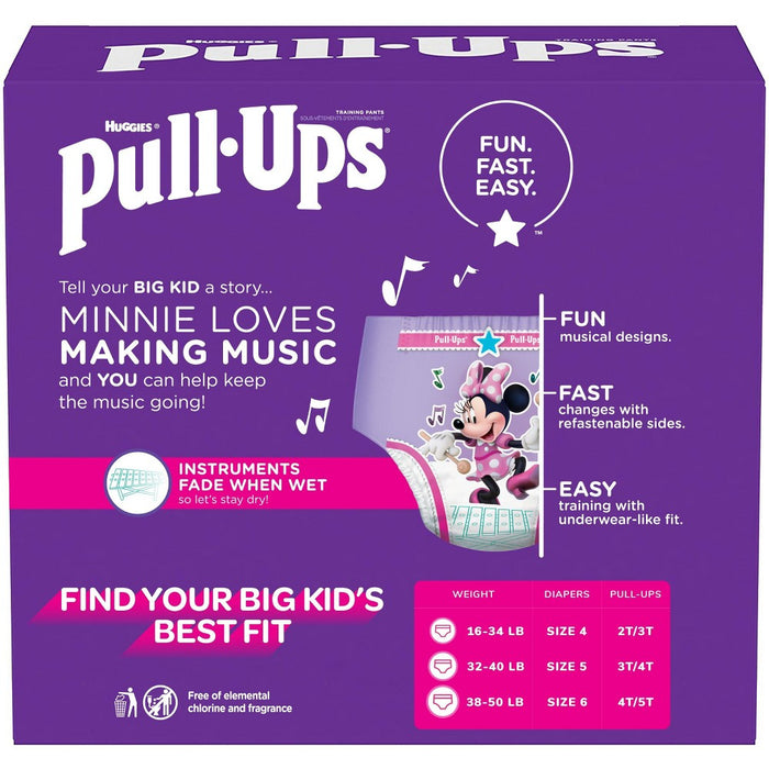 Pull-Ups Girls' Potty Training Pants - 3T-4T - 20ct
