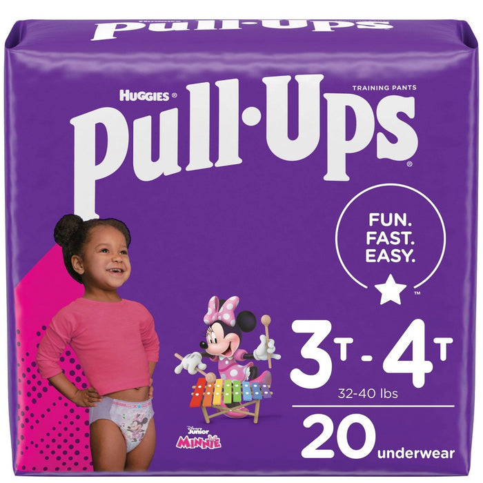 Pull-Ups Girls' Potty Training Pants - 3T-4T - 20ct
