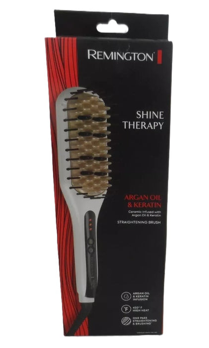 Remington Shine Therapy Heated Straightening Brush *NEW & SEALED*