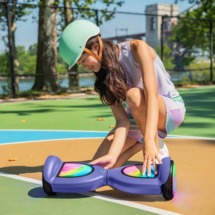 Jetson Mojo Light Up Hoverboard with Bluetooth Speaker - Peri Purple (LOCAL PICKUP ONLY)