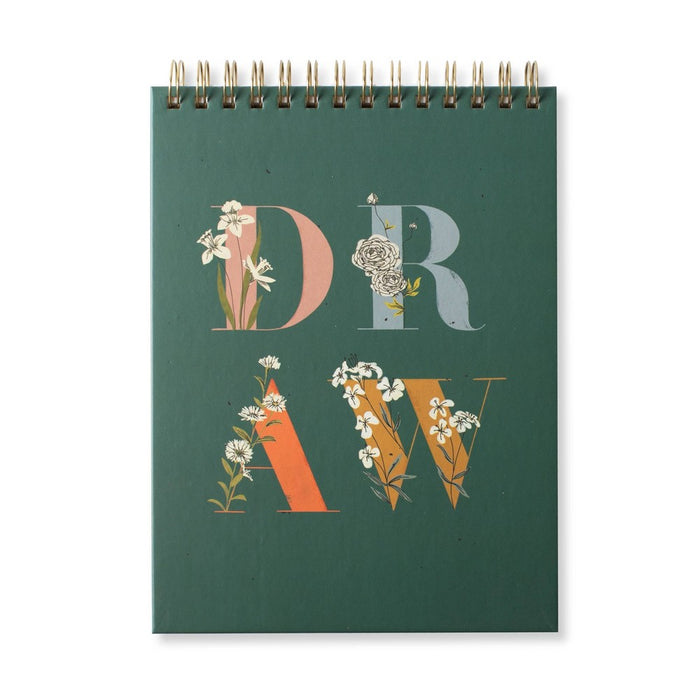 Spiral Sketch Pad Hardcover DM Draw - FRINGE