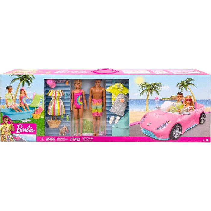 Barbie Blitz Dolls Convertible and Pool Playset