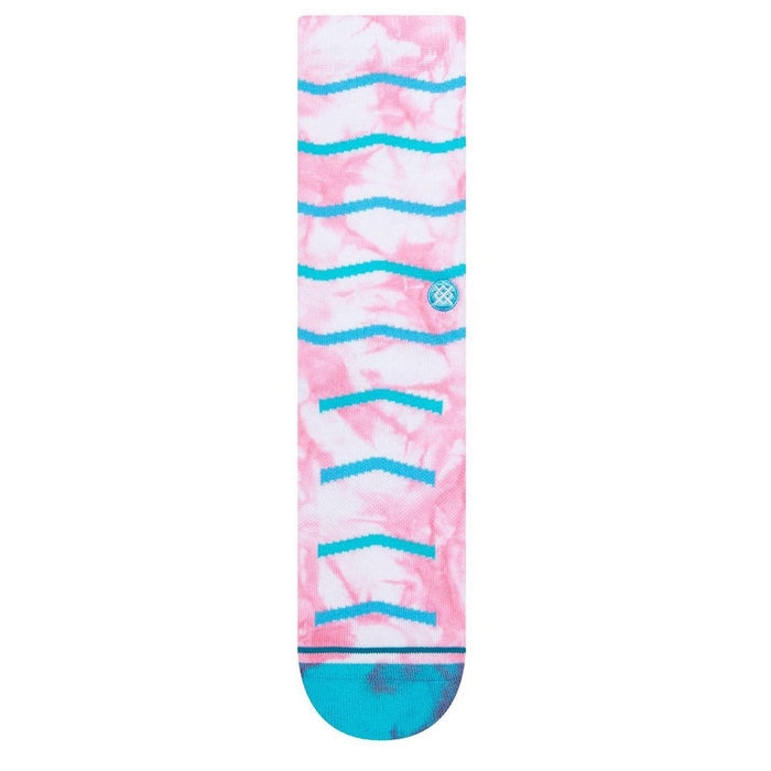 STANCE x WADE Men's Tie-Dye Chevron Crew Casual Socks - L