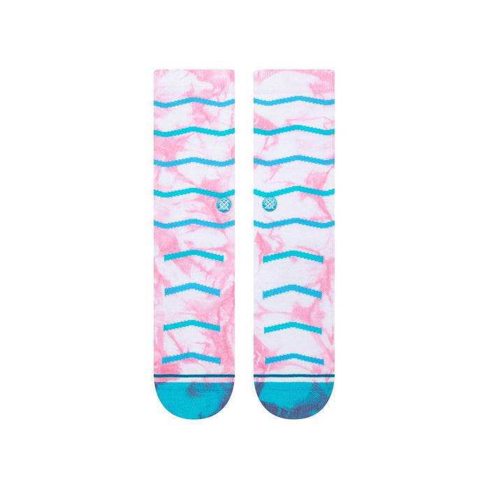 STANCE x WADE Men's Tie-Dye Chevron Crew Casual Socks - L