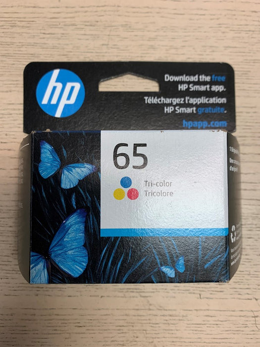 HP 65 Single Ink Cartridge - Tri-color (N9K01AN#140) EXP: 03/2024 *SEALED*
