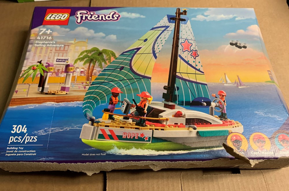 LEGO Friends Stephanie Sailing Adventure 41716 Retired OOP *NEW* SEE DETAILS