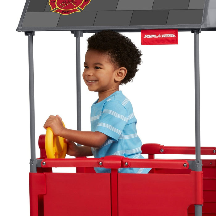 Radio Flyer Play & Fold Away Fire House (LOCAL PICKUP ONLY)