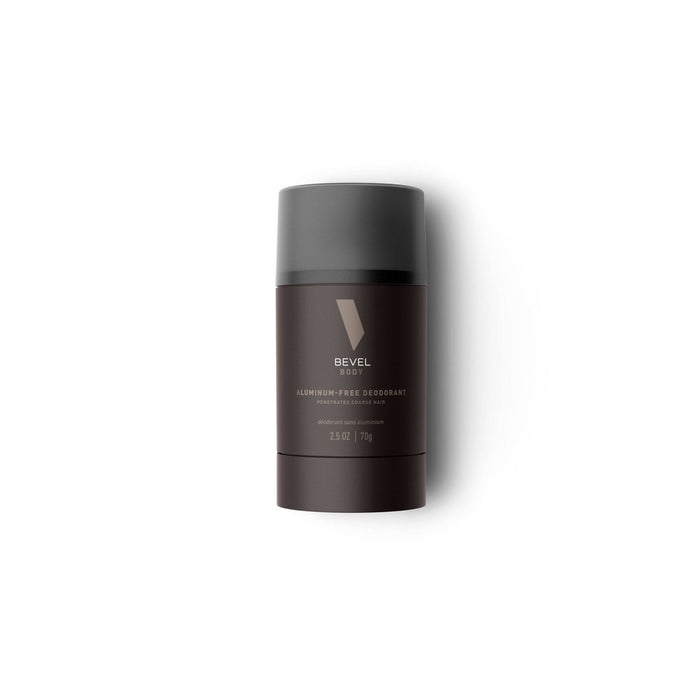 BEVEL Men's Deodorant - Aluminum Free Deodorant, No Streaks, 48+ Hour Protection - 2.5oz