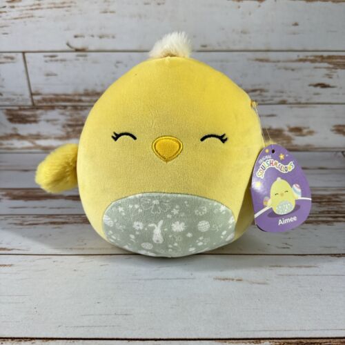Squishmallows 8" Aimee - Yellow Chick Plush Toy