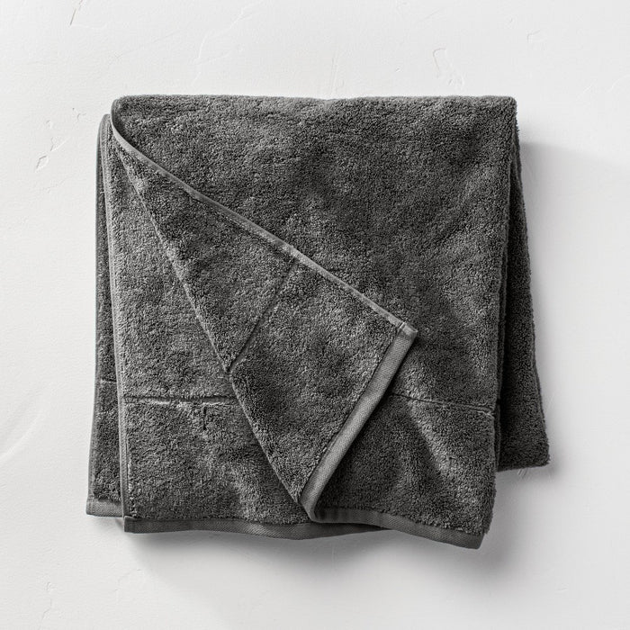 Modal Bath Sheet Dark Gray - Casaluna™
