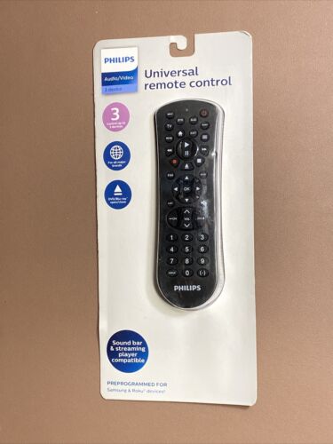 Philips Universal Remote Control SRP2013B/27 - Black *NEW & SEALED*