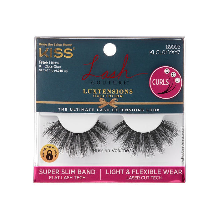 KISS Products False Eyelashes Couture - LuXt 01 - 2ct