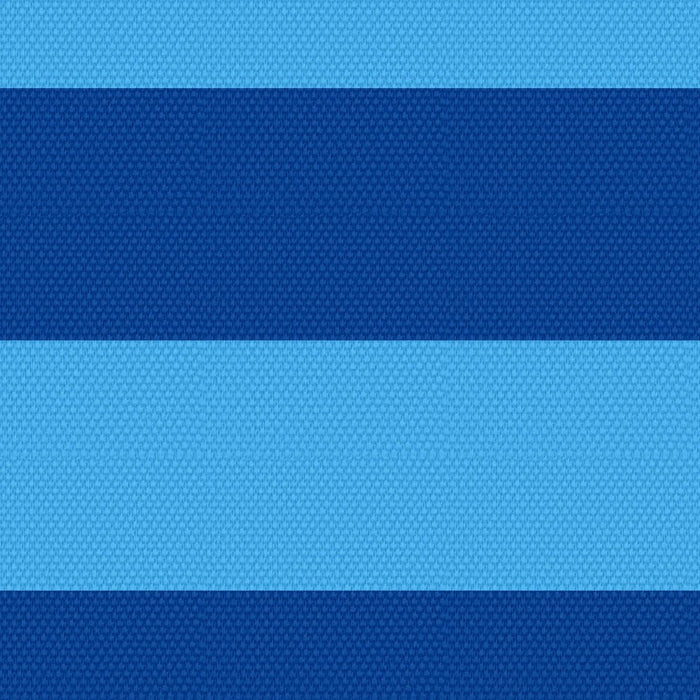 Wide Stripe Beach Lounger - Blue - Sun Squad™