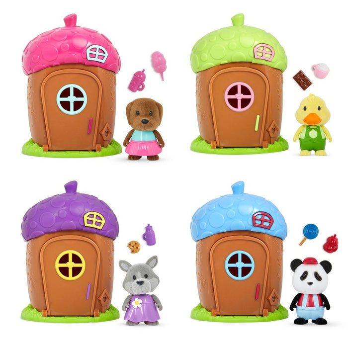 Li'l Woodzeez Mini Acorn House Surprise – 1 Mini House Playset (Random)