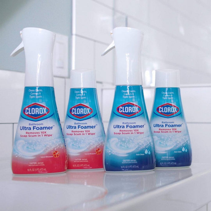 Clorox Ready-to-Use Bathroom Foamer- Rain Clean - 16oz*