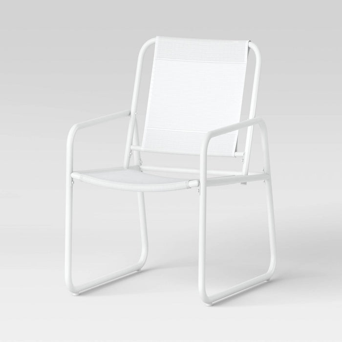 3pc Metal Patio Bistro Set, Outdoor Furniture Set - White - Room Essentials™ (LOCAL PICKUP ONLY)