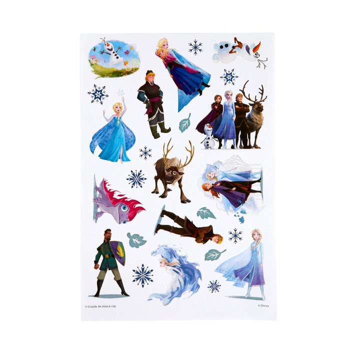 Crayola 96pg Disney Frozen Coloring Book with Sticker Sheet
