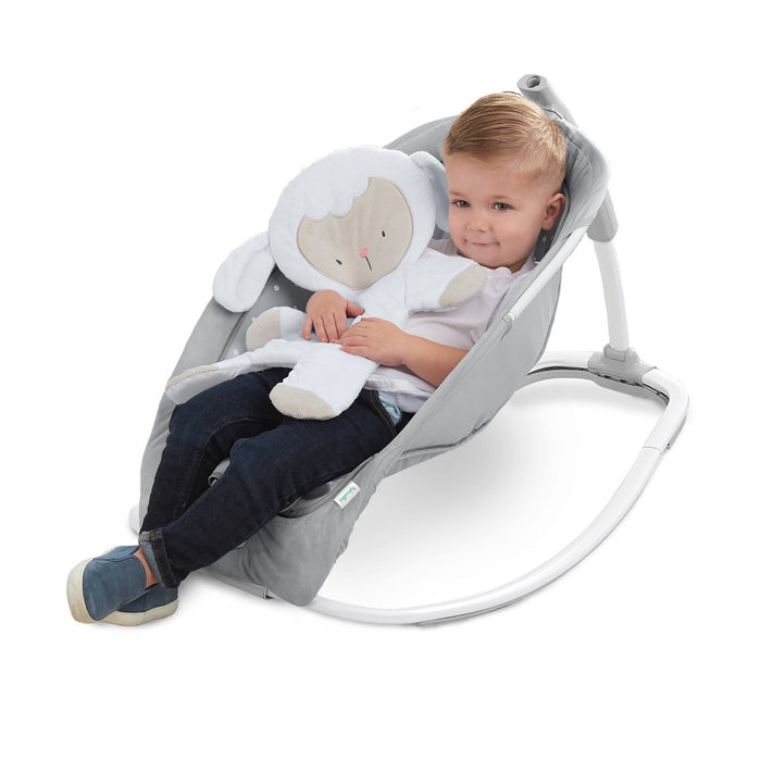 Ingenuity Infant to Toddler Rocker and Baby Bouncer Seat - Cuddle Lamb
