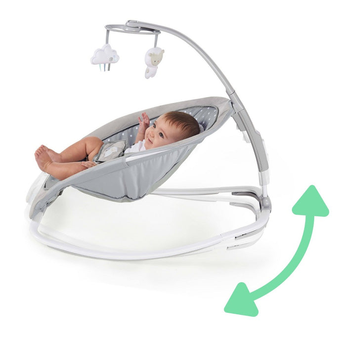 Ingenuity Infant to Toddler Rocker and Baby Bouncer Seat - Cuddle Lamb