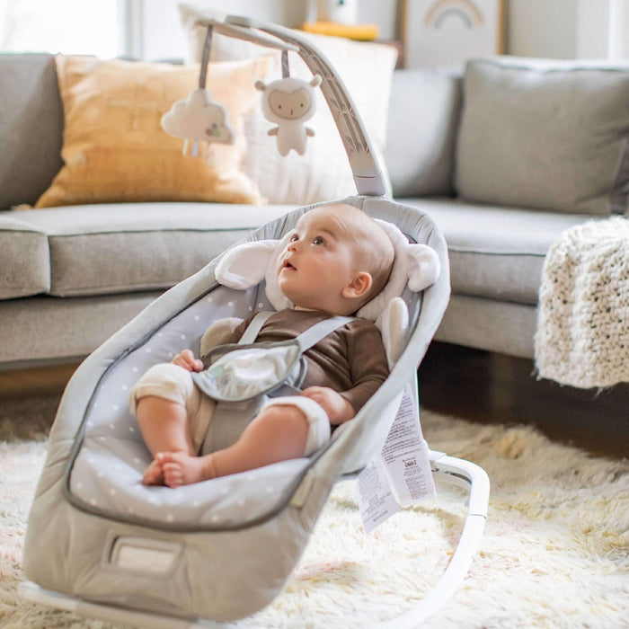 Ingenuity Infant to Toddler Rocker and Baby Bouncer Seat - Cuddle Lamb