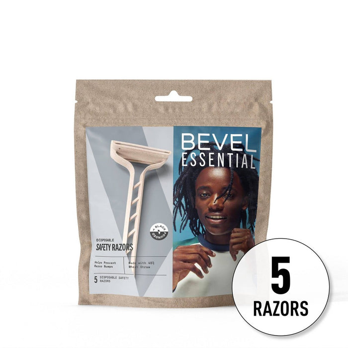 BEVEL Disposable Razor - 5ct