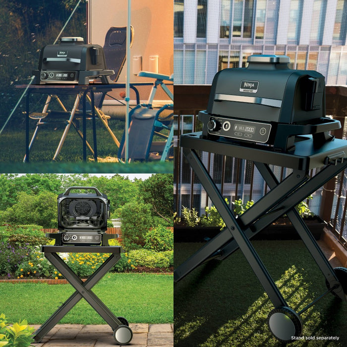 Ninja Woodfire Outdoor Grill & Smoker, 7-in-1 Master Grill, BBQ Smoker and Air Fryer with Woodfire Technology - OG701 (LOCAL PICKUP ONLY)