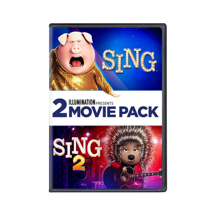 Sing 2-Movie Pack (DVD) *ADD 3 TO YOUR CART & 1 IS FREE!*