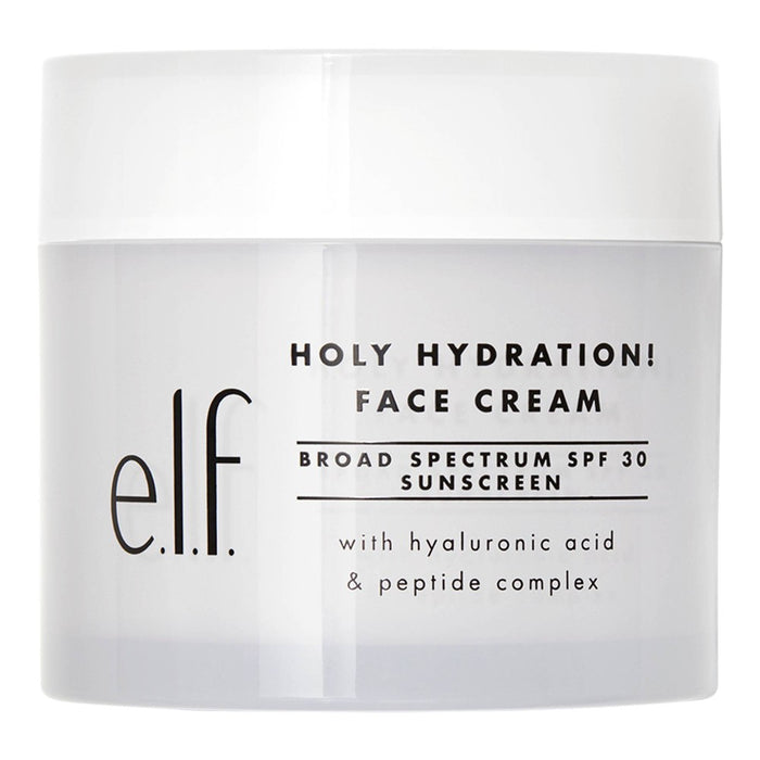 e.l.f. Holy Hydration! Broad Spectrum Sunscreen Face Cream SPF 30 - 1.76oz *NEW* EXP:02/2025
