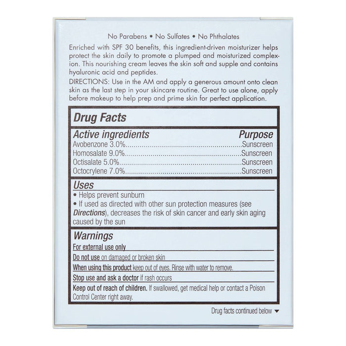e.l.f. Holy Hydration! Broad Spectrum Sunscreen Face Cream SPF 30 - 1.76oz *NEW* EXP:02/2025