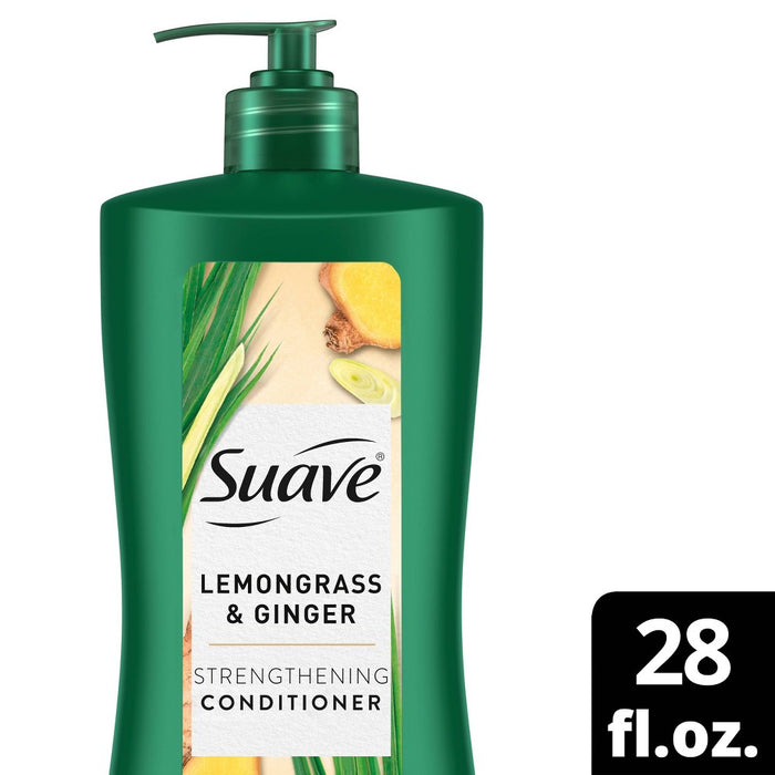 Suave Lemongrass & Ginger Strengthening Conditioner - 28 fl oz