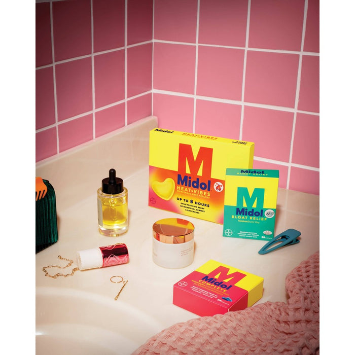 Midol On the Go Menstrual Symptom Relief with Acetaminophen Tablets - 20ct