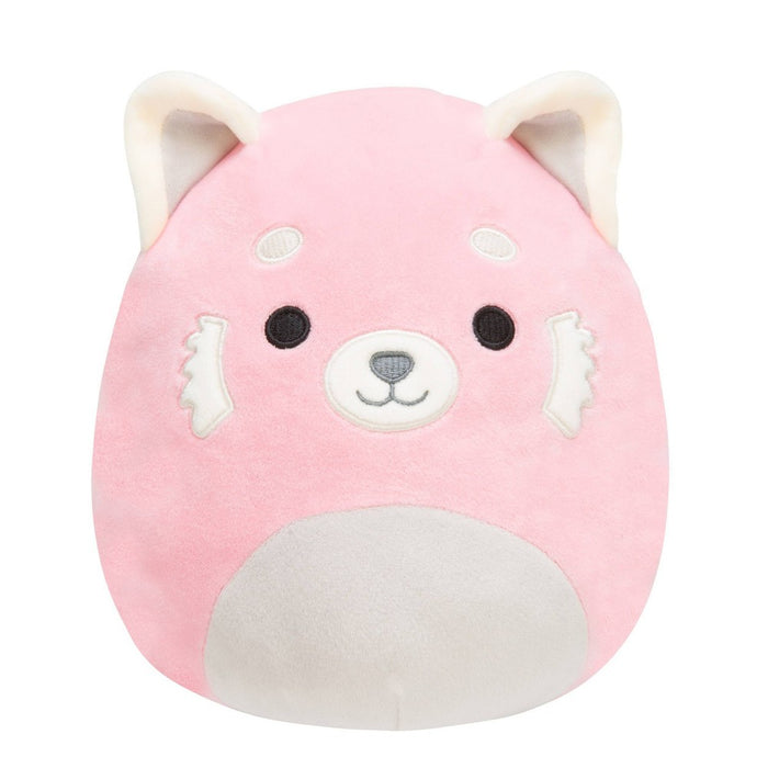 Squishmallows 8" 2-in-1 Flipamallows Mischa Gray Leopard/Pink-Gray (Red) Panda
