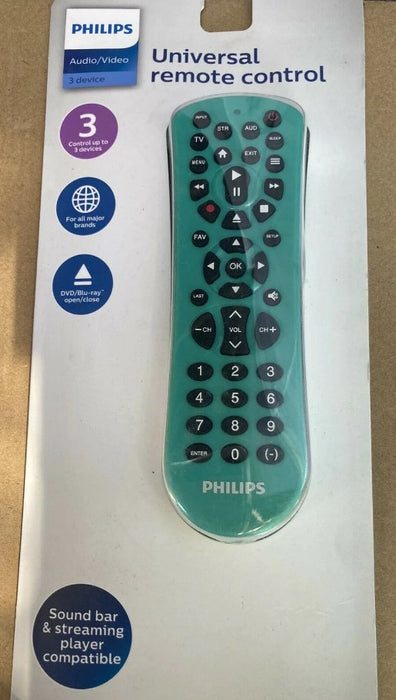 Philips Universal Remote Control - Green