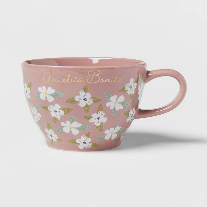 19oz 'Abuelita Bonita' Latte Mug Pink - Threshold™