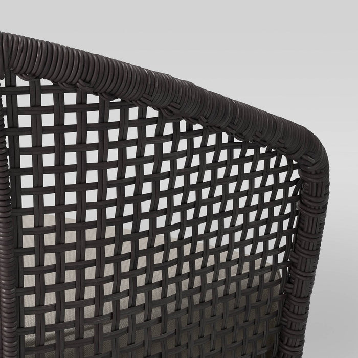 Weybridge Wicker Weave Patio Loveseat - Threshold™ (LOCAL PICKUP ONLY)